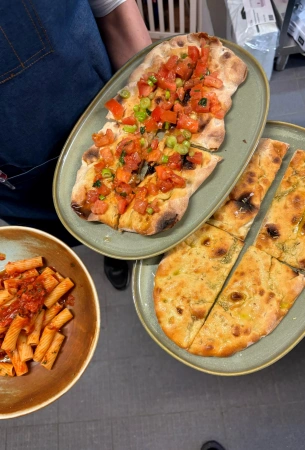 piatti focaccia trattoria lapone